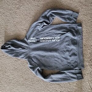 Youth Grey Under Armor Hoodie Size XL